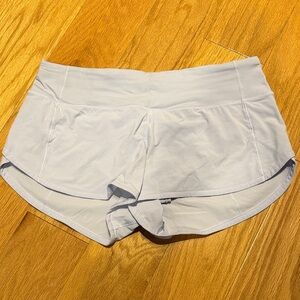lululemon athletica serene blue Athletic Shorts